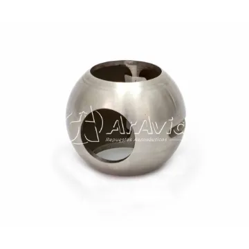 Transland Esfera Llave de 3 Vías Inoxidable