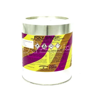 Poly Fiber Revestimiento Poly Brush x 1 Galón (3,78 Lts)