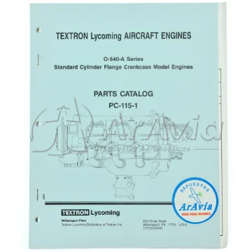 Lycoming Catálogo O-540