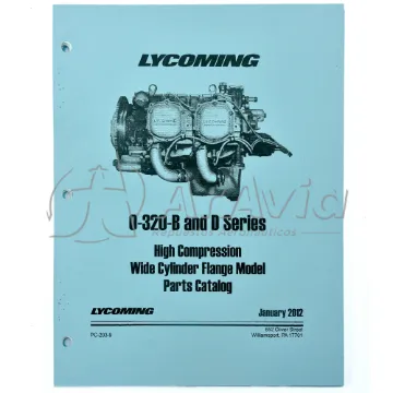 Lycoming Catálogo de Partes O320
