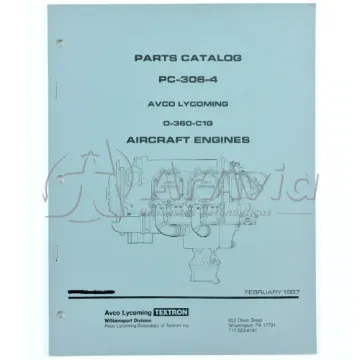 Lycoming Catálogo O-360-C1G