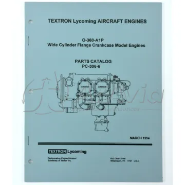 Lycoming Catálogo O-360-A1P