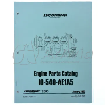 Lycoming Catálogo Partes IO-540-AE1A5