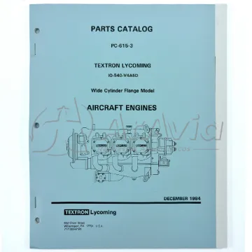 Lycoming Catálogo IO-540-V4A5D