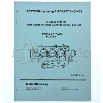 Lycoming Catálogo IO-540-W