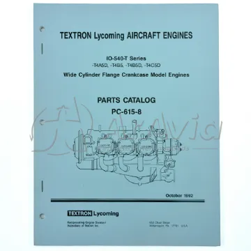 Lycoming Catálogo IO-540-T