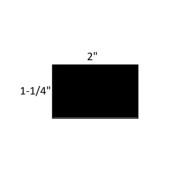 2024T3 1-1/4 x 2