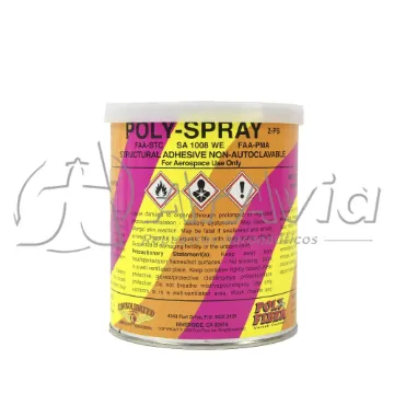 Poly Fiber Revestimiento Poly Spray x 1 Qt. (0,94 Lts)