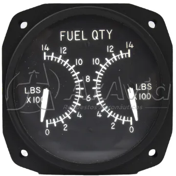 Piper Indicador Cantidad Combustible DUAL (NSD)