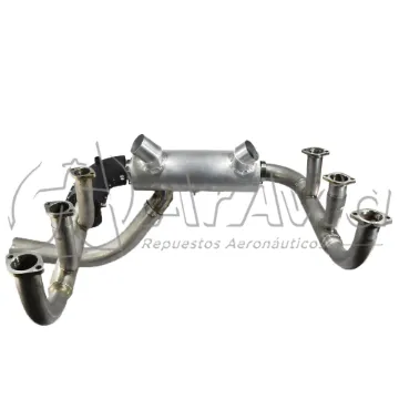 Kit Sistema de Escape PA25-235/260 con Silenciador