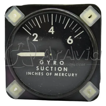 Airborne Indicador de Vacío 0-10 InHg (NSD)