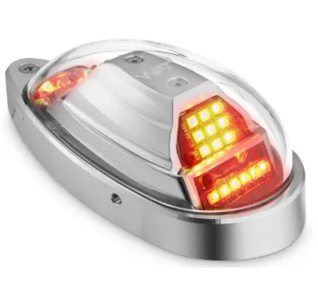 Whelen HELI Conjunto Luz Navegación LED Roja 28V + Cola + Beacon Rojo