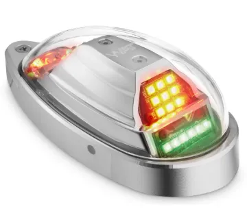 Whelen HELI Conjunto Luz Navegación LED Verde 28V + Cola + Beacon Rojo